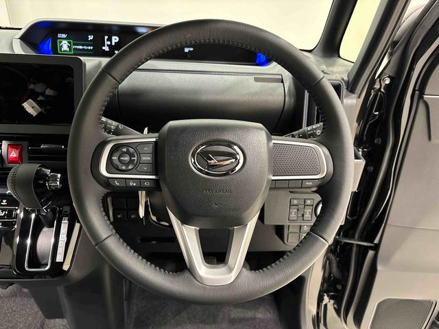 タントカスタムＲＳ　パノラマモニター対応　両側シートヒーターＬＥＤオートライト　パワースライドドアウェルカムオープン機能　オート電動格納式ドアミラー　助手席ロングスライド　助手席イージークローザー　アルミホイール　キーフリーシステム（広島県）の中古車