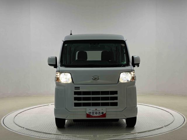 ハイゼットカーゴクルーズ　６．８インチディスプレイオーデイオトップシェイドガラス　コーナーセンサー　オーバーヘッドシェルフ　フロントドアパワーウインドウ　プッシュスタート（広島県）の中古車