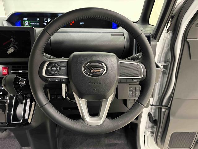 タントカスタムＲＳ　パノラマモニター　両側電動スライドドアＬＥＤオートライト　パワースライドドアウェルカムオープン機能　オート電動格納式ドアミラー　助手席ロングスライド　助手席イージークローザー　アルミホイール　キーフリーシステム（広島県）の中古車