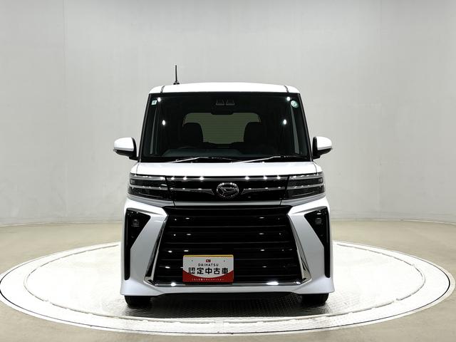 タントカスタムＲＳ　バックカメラ　電動スライドドア　シートヒーターＬＥＤオートライト　パワースライドドアウェルカムオープン機能　オート電動格納式ドアミラー　助手席ロングスライド　助手席イージークローザー　アルミホイール　キーフリーシステム（広島県）の中古車