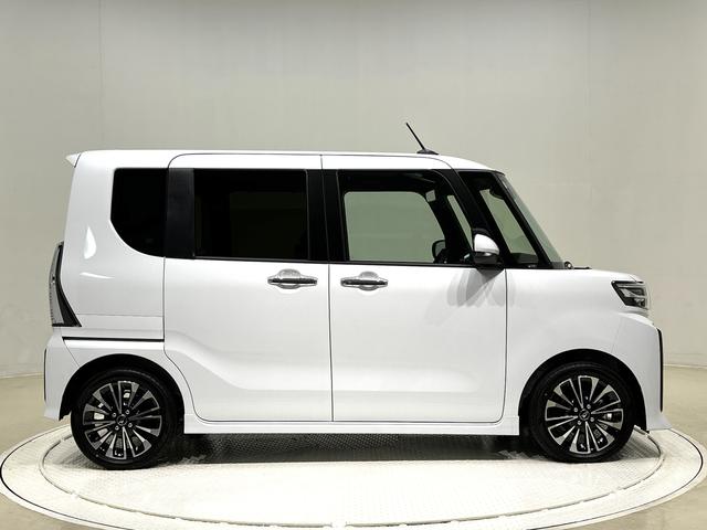 タントカスタムＲＳ　バックカメラ　電動スライドドア　シートヒーターＬＥＤオートライト　パワースライドドアウェルカムオープン機能　オート電動格納式ドアミラー　助手席ロングスライド　助手席イージークローザー　アルミホイール　キーフリーシステム（広島県）の中古車