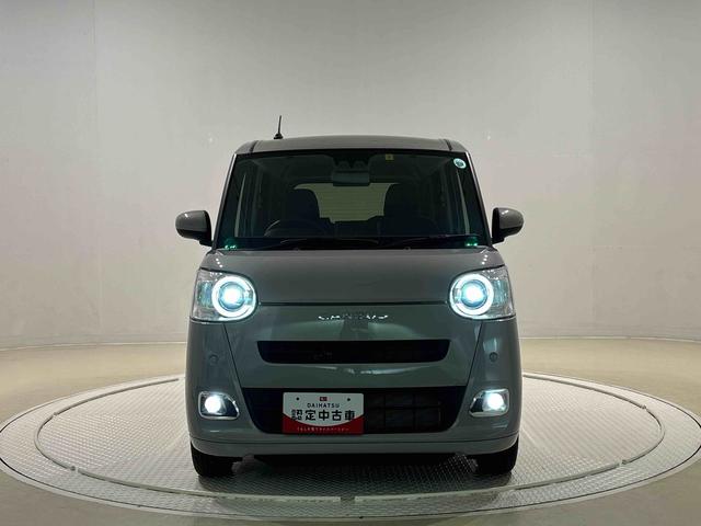 ムーヴキャンバスセオリーＧ　バックカメラ　電動パーキングブレーキＬＥＤオートライト・フォグランプ　電動パーキングブレーキ　プッシュボタンスタート　セキュリティアラーム　バックカメラ　両側パワースライドドアウエルカムオープン機能　オート電動格納式ドアミラー（広島県）の中古車