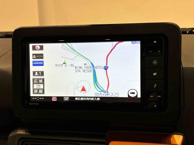 タフトＧターボ　ナビ　ＥＴＣ車載器　ドライブレコーダースカイフィールトップ　ＬＥＤオートライト　オートハイビーム　フロントフォグランプ　運転席／助手席シートヒーター　プッシュボタンスタート　キーフリーシステム　電動パーキングブレーキ　アルミホイール（広島県）の中古車