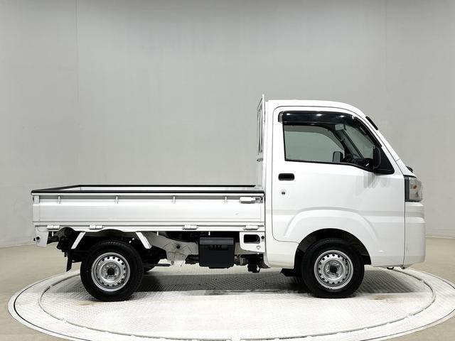 ハイゼットトラックスタンダードＳＡIIIｔ　ＡＭ・ＦＭラジオ　スペアタイヤＬＥＤヘッドランプ　トップシェイドガラス　運転席バニティミラー　マニュアルエアコン　ガードフレーム　衝突回避支援ブレーキ　誤発進抑制制御機能　車線逸脱警報機能　先行車発進お知らせ機能（広島県）の中古車