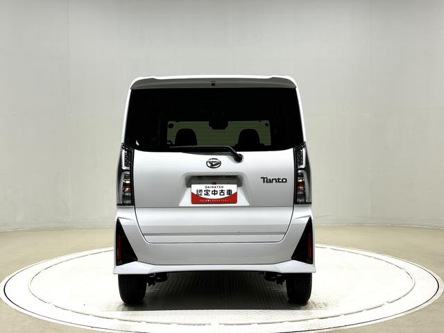 タントカスタムＸ　バックカメラ　電動パーキングブレーキＬＥＤオートライト　パワースライドドアウェルカムオープン機能　電動パーキングブレーキ　運転席助手席シートヒーター　アルミホイール　キーフリーシステム　　オート電動格納式ドアミラー（広島県）の中古車