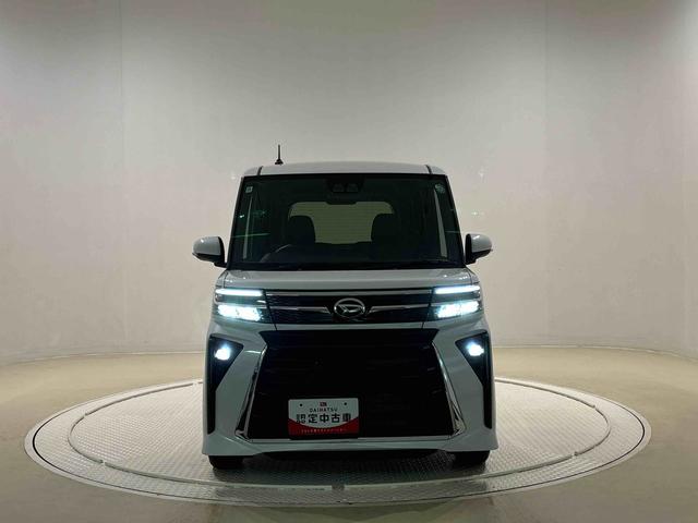 タントカスタムＸ　バックカメラ　電動パーキングブレーキＬＥＤオートライト　パワースライドドアウェルカムオープン機能　電動パーキングブレーキ　運転席助手席シートヒーター　アルミホイール　キーフリーシステム　　オート電動格納式ドアミラー（広島県）の中古車