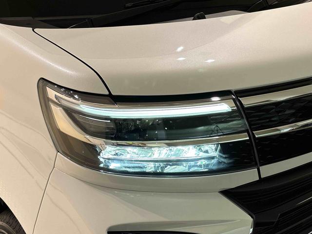 タントカスタムＸ　バックカメラ　電動パーキングブレーキＬＥＤオートライト　パワースライドドアウェルカムオープン機能　電動パーキングブレーキ　運転席助手席シートヒーター　アルミホイール　キーフリーシステム　　オート電動格納式ドアミラー（広島県）の中古車