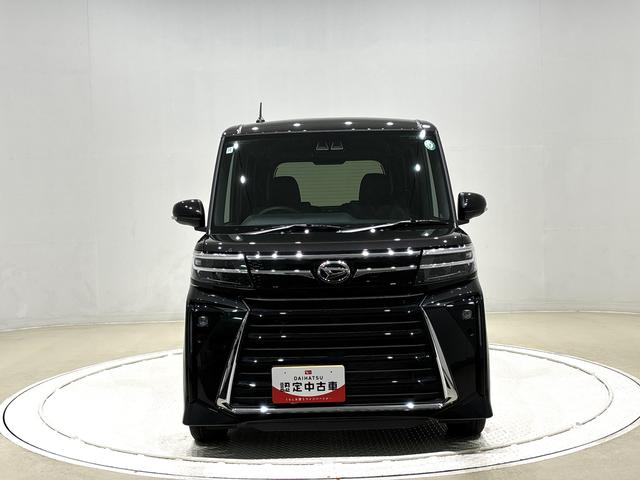 タントカスタムＲＳ　バックカメラ　電動パーキングブレーキＬＥＤオートライト　パワースライドドアウェルカムオープン機能　運転席助手席シートヒーター　アルミホイール　キーフリーシステム　　オート電動格納式ドアミラー（広島県）の中古車