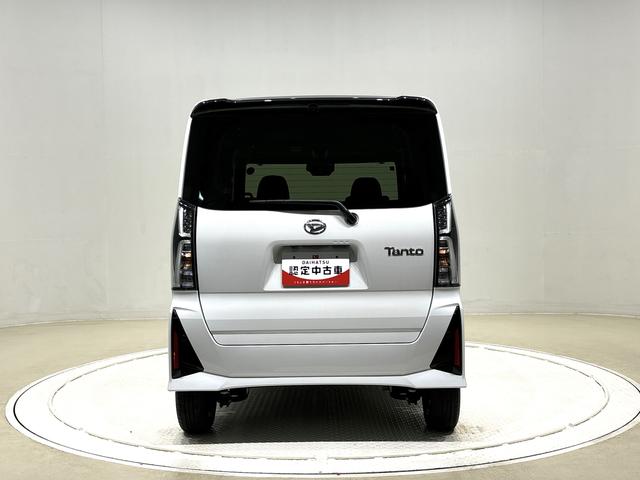 タントカスタムＸ　両側電動スライドドア　バックカメラ運転席・助手席シートヒーター　リヤヒーターダクト　運転席シートリフター　チルトステアリング　１４インチ純正アルミホイール　３６０°スーパーＵＶ＆ＩＲカットガラス　電動パーキングブレーキブレーキ（広島県）の中古車