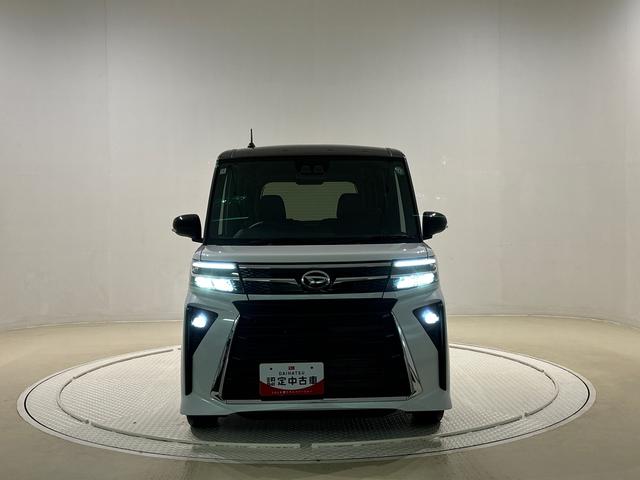 タントカスタムＸ　電動パーキングブレーキＬＥＤオートライト　パワースライドドアウェルカムオープン機能　電動パーキングブレーキ　運転席助手席シートヒーター　アルミホイール　キーフリーシステム　　オート電動格納式ドアミラー（広島県）の中古車