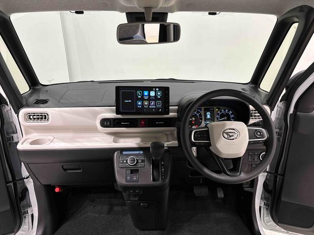 ムーヴキャンバスストライプスＧターボ　ＬＥＤヘッドライト　電動パーキング電動パーキングブレーキブレーキ　オートブレーキホールド機能　運転席・助手席シートヒーター　運転席チルトステアリング　運転席シートリフター　オートライト　キーフリーシステム（広島県）の中古車
