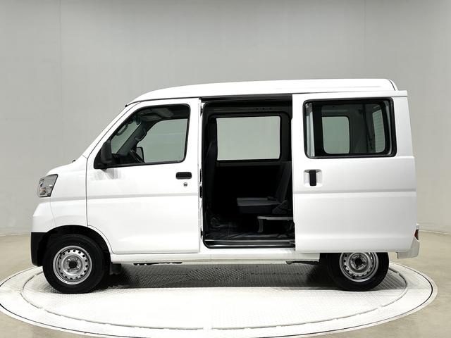 ハイゼットカーゴスペシャルＳＡIII　　ＡＭ／ＦＭラジオ　　ＥＴＣ　４ＡＴＬＥＤヘッドランプ　トップシェイドガラス　コーナーセンサー　オーバーヘッドシェルフ　ＡＭ／ＦＭラジオ　テンパータイヤ　スチールホイール　マニュアルエアコン（広島県）の中古車
