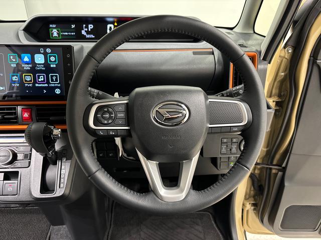 タントファンクロスターボ　　　２ＷＤ　純正ディスプレイオーディオＬＥＤオートライト　パワースライドドアウェルカムオープン機能　オート電動格納式ドアミラー　助手席ロングスライド　助手席イージークローザー　アルミホイール　キーフリーシステム（広島県）の中古車