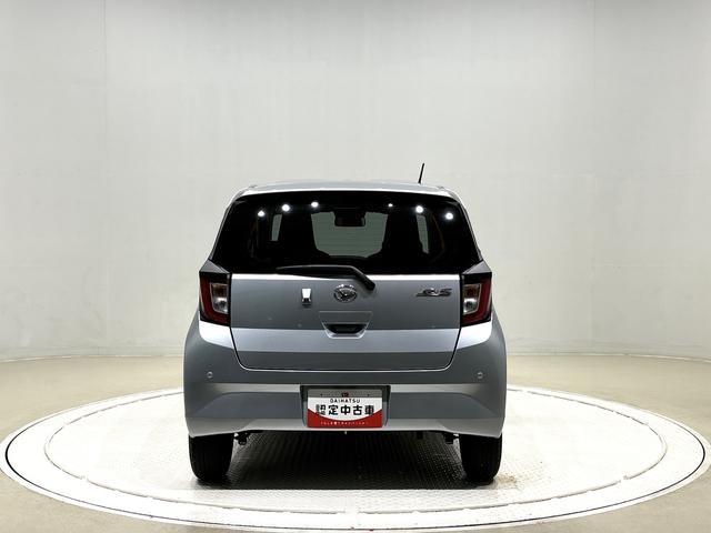 ミライースＸ　リミテッドＳＡIII　バックカメラ　コーナーセンサーＬＥＤヘッドランプ　セキュリティアラーム　コーナーセンサー　１４インチフルホイールキャップ　キーレスエントリー　電動格納式ドアミラー　ショツピングフック　マニュアルエアコン（広島県）の中古車