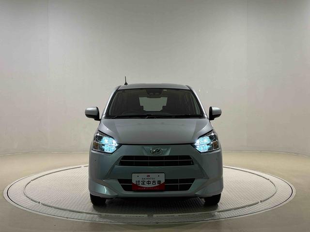 ミライースＸ　リミテッドＳＡIII　バックカメラ　コーナーセンサーＬＥＤヘッドランプ　セキュリティアラーム　コーナーセンサー　１４インチフルホイールキャップ　キーレスエントリー　電動格納式ドアミラー　ショツピングフック　マニュアルエアコン（広島県）の中古車