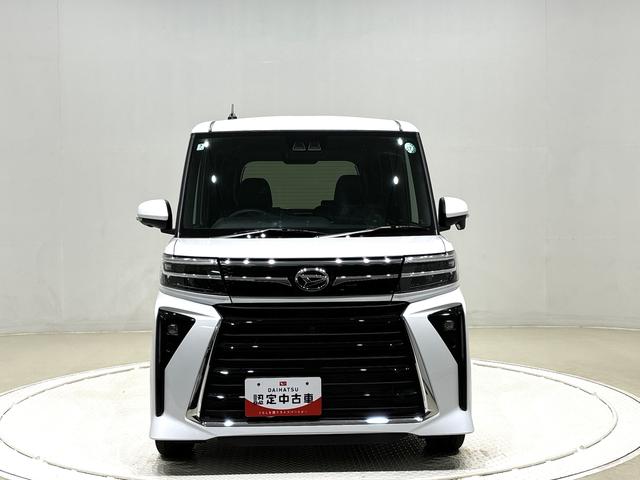タントカスタムＲＳ　ディスプレイオーディオ　ＥＴＣ車載器ＬＥＤオートライト　パワースライドドアウェルカムオープン機能　電動パーキングブレーキ　運転席助手席シートヒーター　アルミホイール　キーフリーシステム　　オート電動格納式ドアミラー（広島県）の中古車