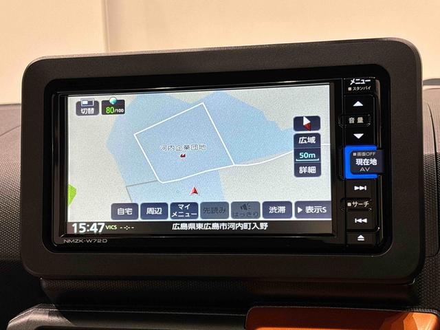 タフトＧターボ　ナビ　ＥＴＣスカイフィールトップ　ＬＥＤオートライト　オートハイビーム　フロントフォグランプ　運転席／助手席シートヒーター　プッシュボタンスタート　キーフリーシステム　電動パーキングブレーキ　バックカメラ（広島県）の中古車