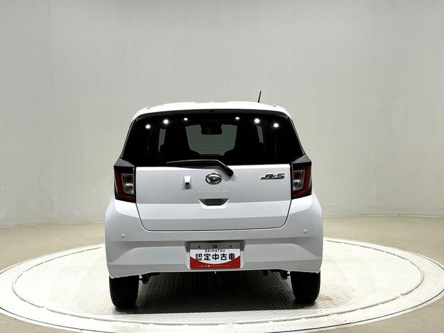 ミライースＸ　リミテッドＳＡIII　ＬＥＤヘッドライト　バックカメラＬＥＤヘッドランプ　セキュリティアラーム　コーナーセンサー　１４インチフルホイールキャップ　キーレスエントリー　電動格納式ドアミラー　ショツピングフック　マニュアルエアコン（広島県）の中古車