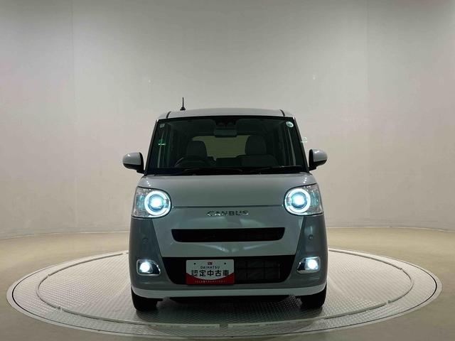 ムーヴキャンバスストライプスＧ　バックカメラ　両側シートヒーターＬＥＤオートライト・フォグランプ　電動パーキングブレーキ　プッシュボタンスタート　セキュリティアラーム　バックカメラ　両側パワースライドドアウエルカムオープン機能　オート電動格納式ドアミラー（広島県）の中古車