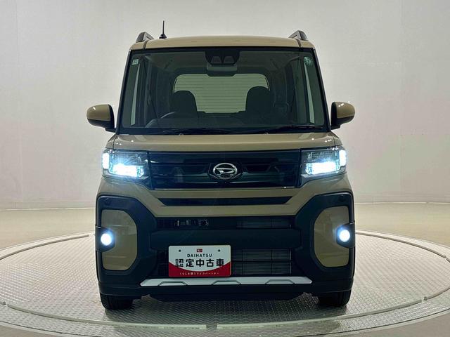 タントファンクロスターボ　バックカメラ　両側シートヒーターＬＥＤオートライト　パワースライドドアウェルカムオープン機能　電動格納式ドアミラー　助手席ロングスライド　助手席イージークローザー　　セキュリティアラーム　キーフリーシステム（広島県）の中古車
