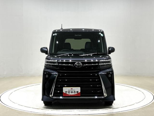 タントカスタムＲＳＬＥＤオートライト　パワースライドドアウェルカムオープン機能　電動パーキングブレーキ　運転席助手席シートヒーター　アルミホイール　キーフリーシステム　　オート電動格納式ドアミラー（広島県）の中古車