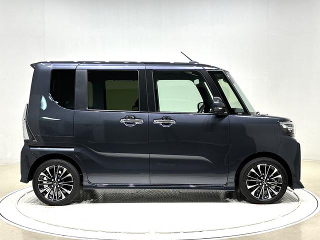 タントカスタムＲＳＬＥＤオートライト　パワースライドドアウェルカムオープン機能　電動パーキングブレーキ　運転席助手席シートヒーター　アルミホイール　キーフリーシステム　　オート電動格納式ドアミラー（広島県）の中古車