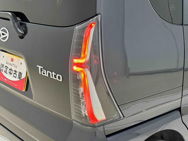 タントカスタムＲＳＬＥＤオートライト　パワースライドドアウェルカムオープン機能　電動パーキングブレーキ　運転席助手席シートヒーター　アルミホイール　キーフリーシステム　　オート電動格納式ドアミラー（広島県）の中古車