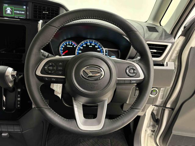 トールカスタムＧ　ターボ　クルーズコントロール　バックカメラ付きＬＥＤヘッドランプ・フォグランプ　　１５インチアルミホイール　オートライト　プッシュボタンスタート　クルーズコントロール　　コーナーセンサー　パワースライドドア　キーフリーシステム（広島県）の中古車