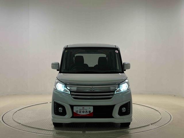スペーシアカスタムＸＳターボプッシュボタンスタートシステム　運転席シートヒーター　両側電動パワースライドドア　オートライト　盗難警報アラーム（広島県）の中古車