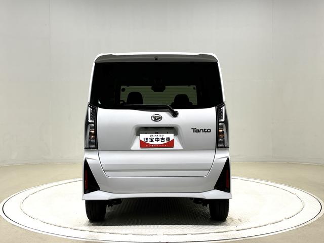 タントカスタムＲＳ　バックカメラ　電動パーキングブレーキＬＥＤオートライト　パワースライドドアウェルカムオープン機能　電動パーキングブレーキ　運転席助手席シートヒーター　アルミホイール　キーフリーシステム　　オート電動格納式ドアミラー（広島県）の中古車
