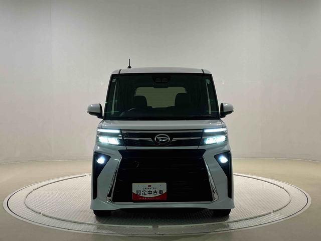 タントカスタムＲＳ　バックカメラ　電動パーキングブレーキＬＥＤオートライト　パワースライドドアウェルカムオープン機能　電動パーキングブレーキ　運転席助手席シートヒーター　アルミホイール　キーフリーシステム　　オート電動格納式ドアミラー（広島県）の中古車
