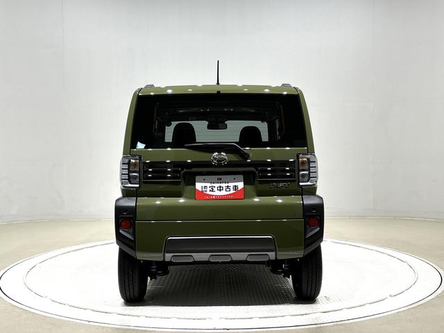 タフトＧターボ　ダーククロムベンチャーバックカメラ　スカイフィールトップ　オートホールドブレーキ機能付き電動パーキングブレーキ　ＳＲＳサイドエアバッグ　１５インチアルミホイール　ＬＥＤヘッドライト　ＬＥＤフォグランプ　オートライト（広島県）の中古車
