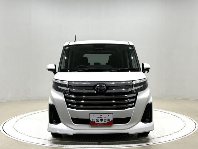 トールカスタムＧ　バックカメラ　クルーズコントロールＬＥＤヘッドランプ・フォグランプ　　アルミホイール　オートライト　プッシュボタンスタート　クルーズコントロール　　コーナーセンサー　パワースライドドア　キーフリーシステム（広島県）の中古車