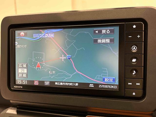 タフトＧターボスカイフィールトップ　ＬＥＤオートライト　オートハイビーム　フロントフォグランプ　運転席助手席シートヒーター　プッシュボタンスタート　キーフリー　電動パーキングブレーキ　バックカメラ　アルミホイール（広島県）の中古車