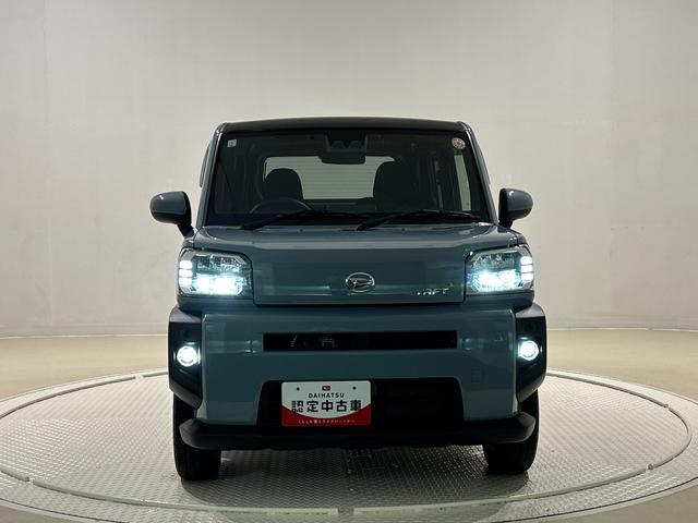 タフトＧターボスカイフィールトップ　ＬＥＤオートライト　オートハイビーム　フロントフォグランプ　運転席助手席シートヒーター　プッシュボタンスタート　キーフリー　電動パーキングブレーキ　バックカメラ　アルミホイール（広島県）の中古車