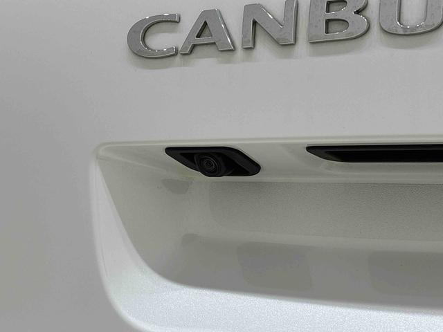ムーヴキャンバスストライプスＧ　バックカメラ　電動パーキングブレーキＬＥＤオートライト・フォグランプ　電動パーキングブレーキ　プッシュボタンスタート　セキュリティアラーム　バックカメラ　両側パワースライドドアウエルカムオープン機能　オート電動格納式ドアミラー（広島県）の中古車