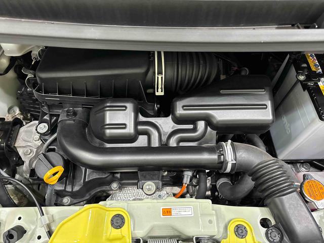 ムーヴキャンバスストライプスＧ　バックカメラ　電動パーキングブレーキＬＥＤオートライト・フォグランプ　電動パーキングブレーキ　プッシュボタンスタート　セキュリティアラーム　バックカメラ　両側パワースライドドアウエルカムオープン機能　オート電動格納式ドアミラー（広島県）の中古車
