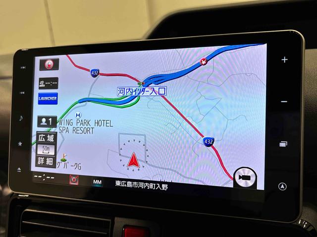 タントカスタムＲＳセレクション　純正９インチナビ・前後ドラレコＬＥＤオートライト　パワースライドドアウェルカムオープン機能　オート電動格納式ドアミラー　助手席ロングスライド　助手席イージークローザー　アルミホイール　キーフリーシステム（広島県）の中古車