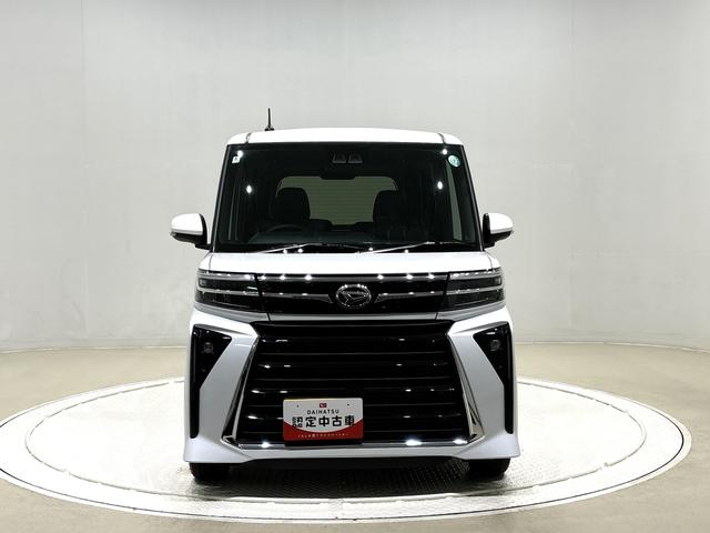 タントカスタムＲＳＬＥＤオートライト　パワースライドドアウェルカムオープン機能　オート電動格納式ドアミラー　助手席ロングスライド　助手席イージークローザー　アルミホイール　キーフリーシステム（広島県）の中古車