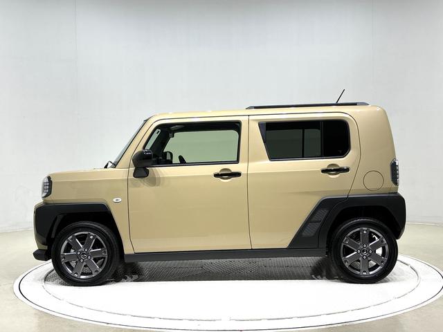 タフトＧ　ダーククロムベンチャー　運転席・助手席シートヒーター純正ナビ装着用アップグレードパック　本革巻ステアリングホイール　オートライト　運転席シートリフター　チルトステアリング　スカイフィールトップ　ＬＥＤヘッドランプ　ＬＥＤフォグランプ　キーフリーシステム（広島県）の中古車