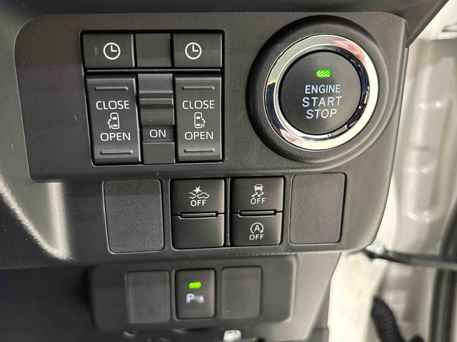 トールカスタムＧ　ターボ　電動パーキングブレーキ　アルミホイールＬＥＤヘッドランプ・フォグランプ　　アルミホイール　オートライト　プッシュボタンスタート　オートエアコン　クルーズコントロール　　コーナーセンサー　両側パワースライドドア　キーフリーシステム（広島県）の中古車
