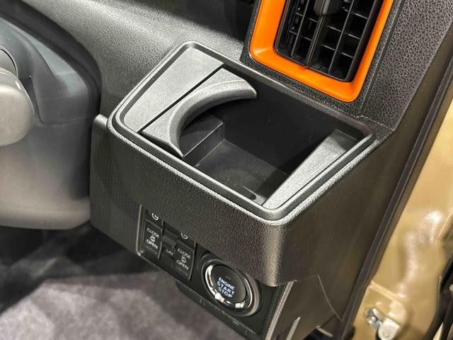 タントファンクロスターボ　バックカメラ　電動パーキングブレーキＬＥＤオートライト　パワースライドドアウェルカムオープン機能　電動パーキングブレーキ　運転席助手席シートヒーター　アルミホイール　キーフリーシステム　　オート電動格納式ドアミラー（広島県）の中古車
