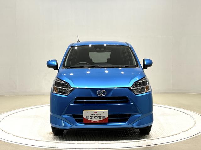 ミライースＸ　リミテッドＳＡIII　バックモニター対応カメラＬＥＤヘッドランプ　セキュリティアラーム　コーナーセンサー　１４インチフルホイールキャップ　キーレスエントリー　電動格納式ドアミラー　ショツピングフック　マニュアルエアコン（広島県）の中古車