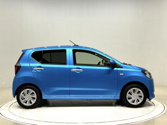 ミライースＸ　リミテッドＳＡIII　バックモニター対応カメラＬＥＤヘッドランプ　セキュリティアラーム　コーナーセンサー　１４インチフルホイールキャップ　キーレスエントリー　電動格納式ドアミラー　ショツピングフック　マニュアルエアコン（広島県）の中古車