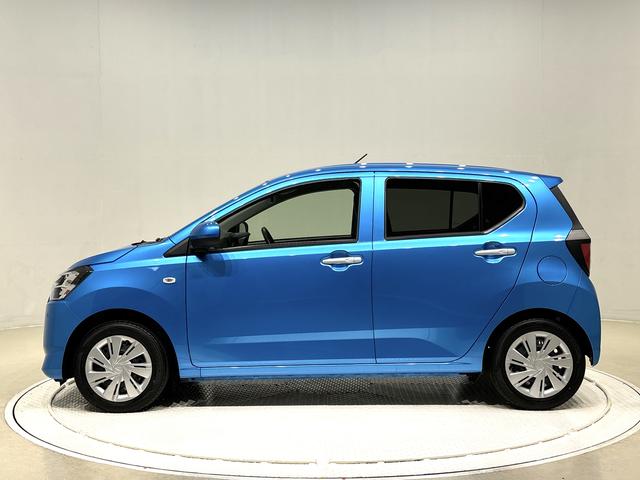 ミライースＸ　リミテッドＳＡIII　バックモニター対応カメラＬＥＤヘッドランプ　セキュリティアラーム　コーナーセンサー　１４インチフルホイールキャップ　キーレスエントリー　電動格納式ドアミラー　ショツピングフック　マニュアルエアコン（広島県）の中古車