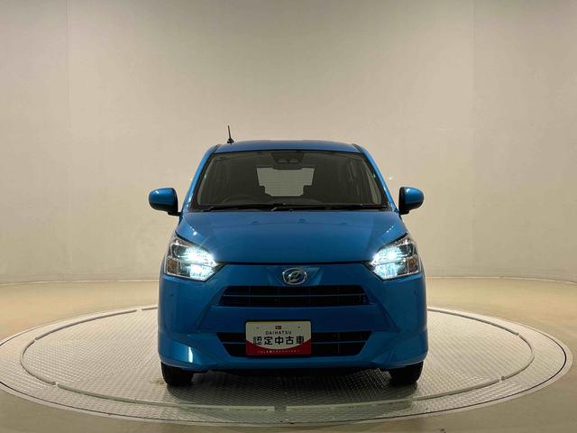 ミライースＸ　リミテッドＳＡIII　バックモニター対応カメラＬＥＤヘッドランプ　セキュリティアラーム　コーナーセンサー　１４インチフルホイールキャップ　キーレスエントリー　電動格納式ドアミラー　ショツピングフック　マニュアルエアコン（広島県）の中古車