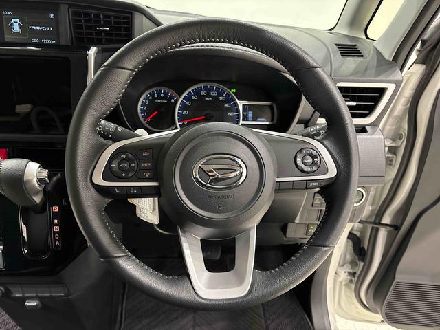 トールカスタムＧ　バックカメラ　電動パーキングブレーキＬＥＤヘッドランプ・フォグランプ　　１５インチアルミホイール　オートライト　プッシュボタンスタート　クルーズコントロール　　コーナーセンサー　パワースライドドア　キーフリーシステム（広島県）の中古車