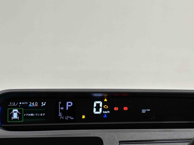 タントカスタムＲＳＬＥＤオートライト　パワースライドドアウェルカムオープン機能　電動パーキングブレーキ　運転席助手席シートヒーター　アルミホイール　キーフリーシステム　　オート電動格納式ドアミラー（広島県）の中古車