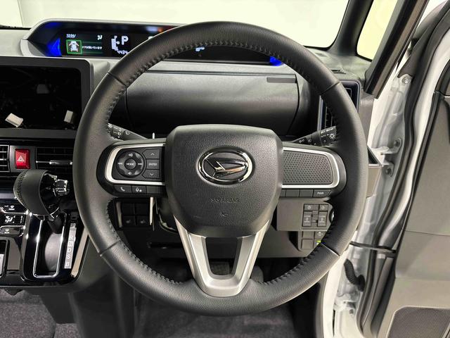 タントカスタムＲＳ　両側電動スライドドア　前席シートヒーター付ＬＥＤオートライト　パワースライドドアウェルカムオープン機能　電動パーキングブレーキ　運転席助手席シートヒーター　アルミホイール　キーフリーシステム　　オート電動格納式ドアミラー（広島県）の中古車