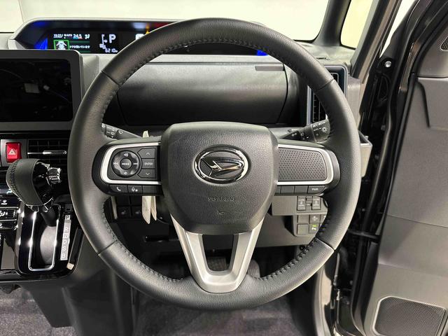 タントカスタムＲＳ　電動パーキングブレーキＬＥＤオートライト　パワースライドドアウェルカムオープン機能　電動パーキングブレーキ　運転席助手席シートヒーター　アルミホイール　キーフリーシステム　　オート電動格納式ドアミラー（広島県）の中古車